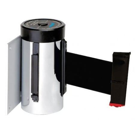 Accuform WALL MOUNT RETRACTABLE BELT TAPE PRT404BK PRT404BK